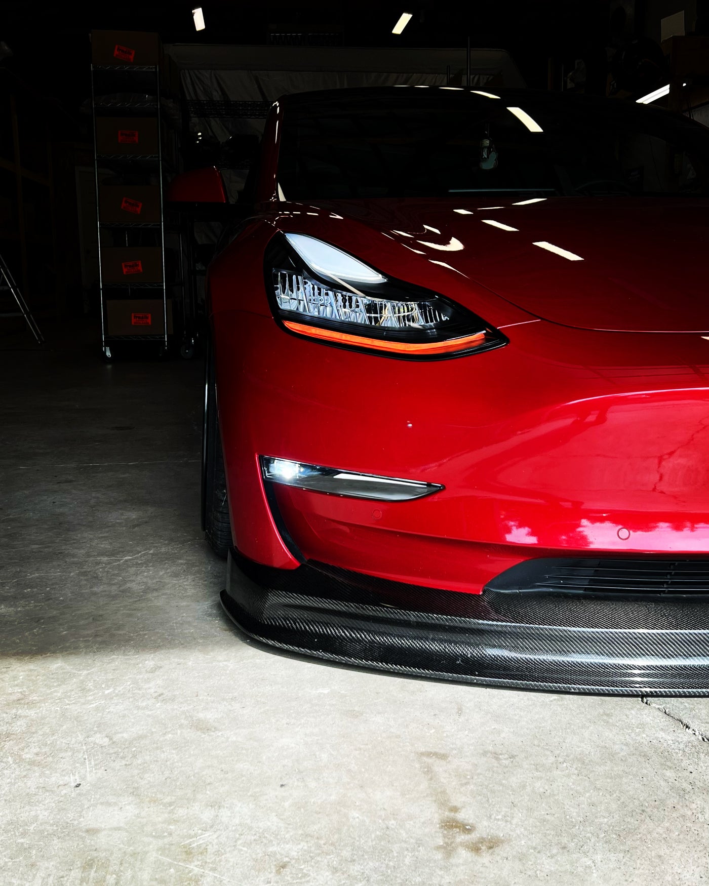 Tesla Model 3/Y Plaid Series V2 (Non Matrix/Reflector) Packages (Blacked Out)