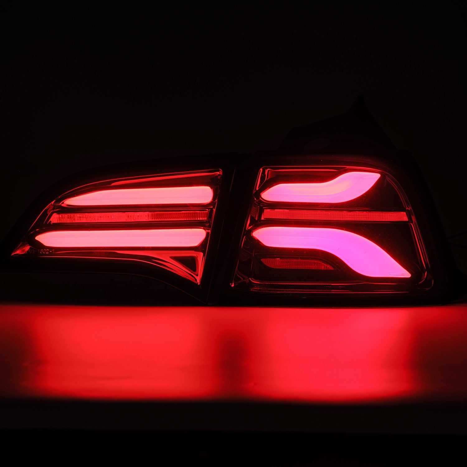 AlphaRex Tesla Model 3/Y Tail Lights. (Amber OEM turn signal)