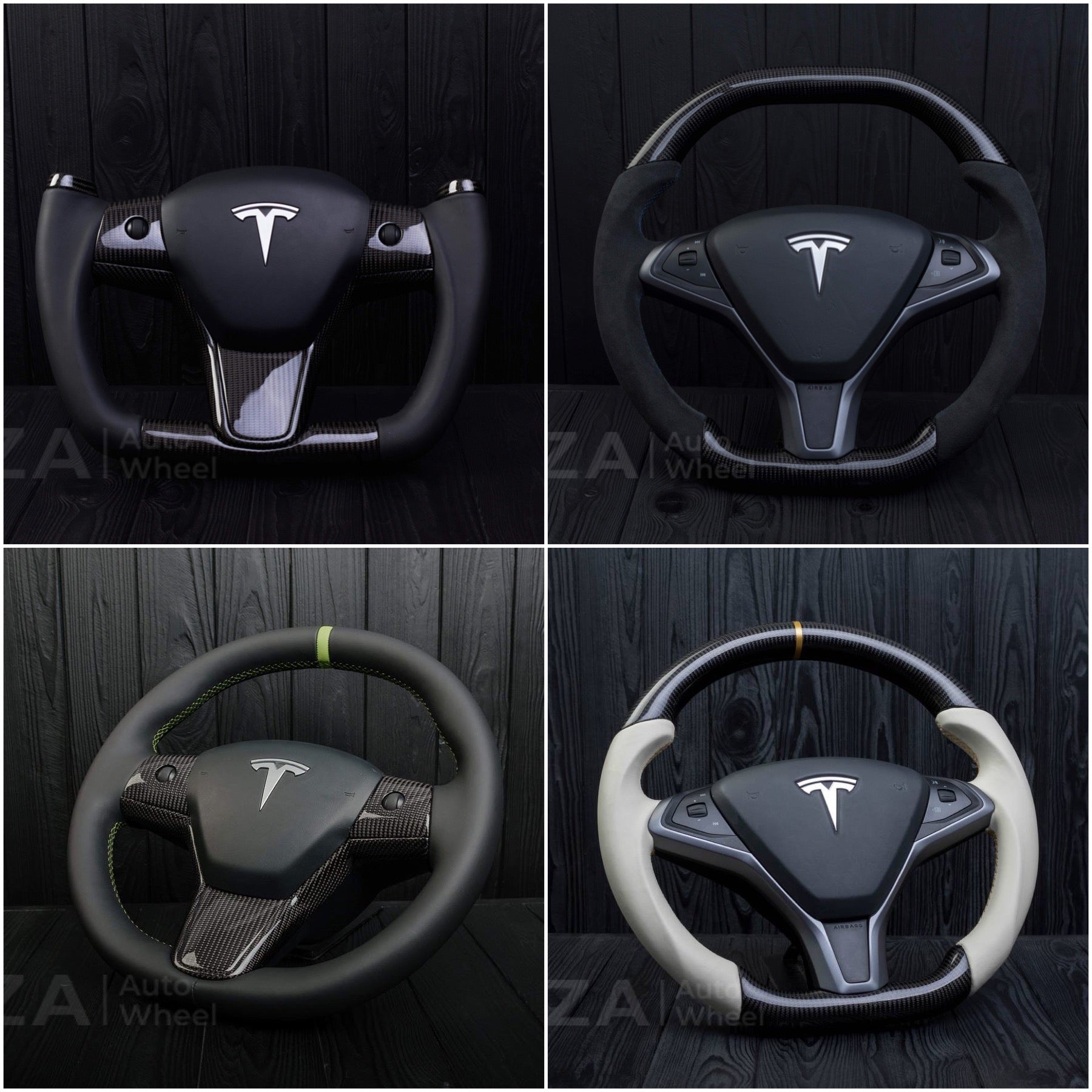 AZA Auto custom steering wheels